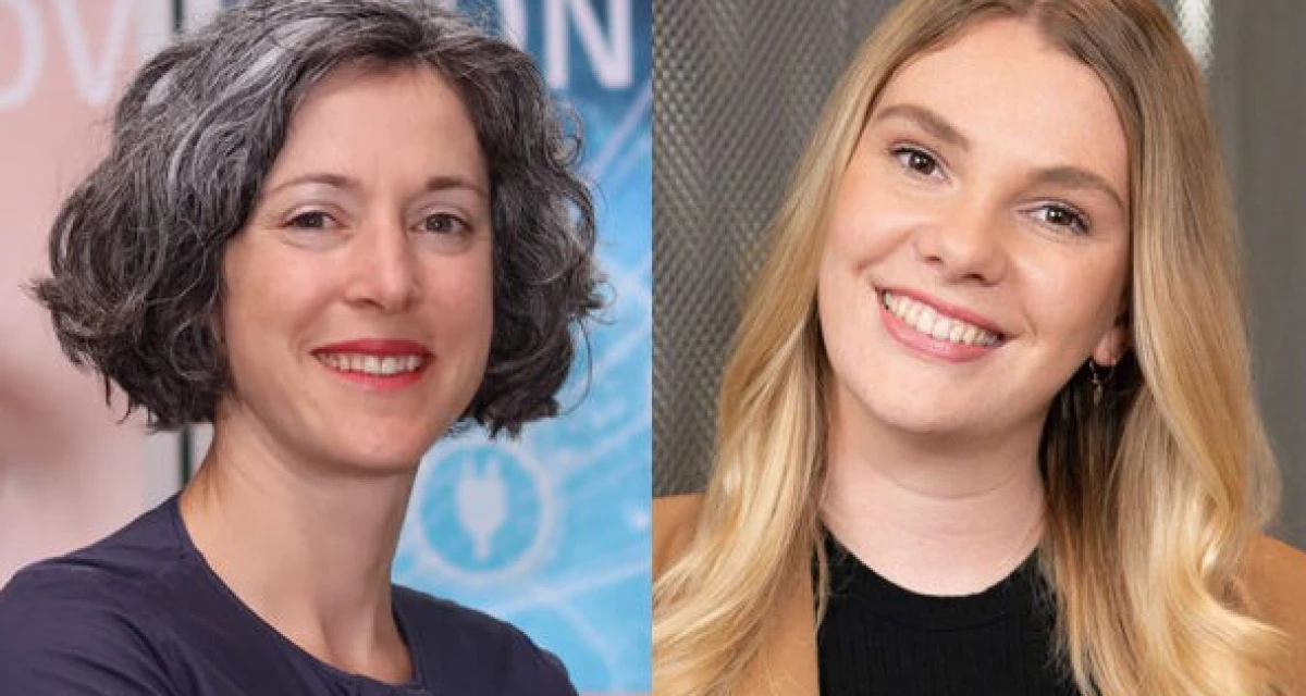 Katrin Heyeckhaus, ZVEI und Lina Wöstmann, Bitkom